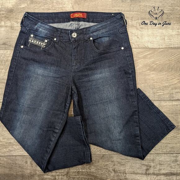 One5One Crop Jeans Size 6 - Picture 1 of 6